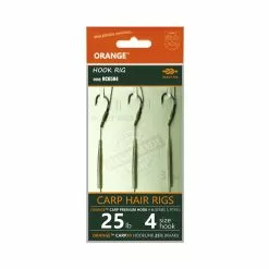 Orange Carp Hair Rigs Serie 3