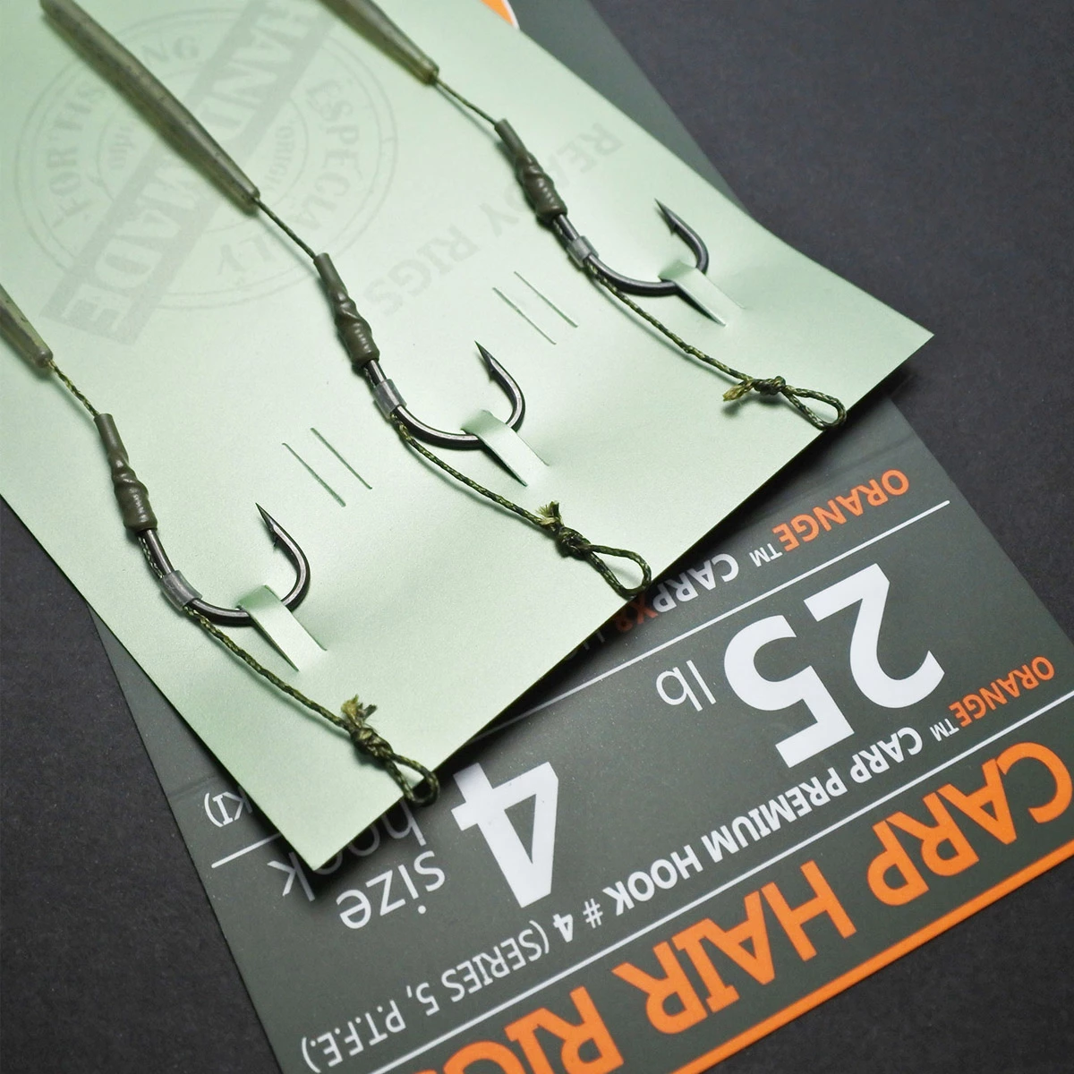 Orange Carp Hair Rigs Serie 3 2 Orange Carp Hair Rigs Serie 3 - Afbeelding 2