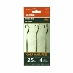 Orange Carp Hair Rigs Serie 1