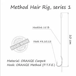 Orange Method Hair Rig Serie 1 -Goedkope Hengels winkel b7b2ac0cea8147a8a342446fa0b8544b